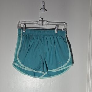 Nike Blue Lightweight Athletic Shorts Elastic Waist Small